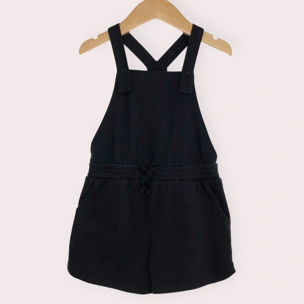 Habitual Girl shortalls black‎ size 4T
